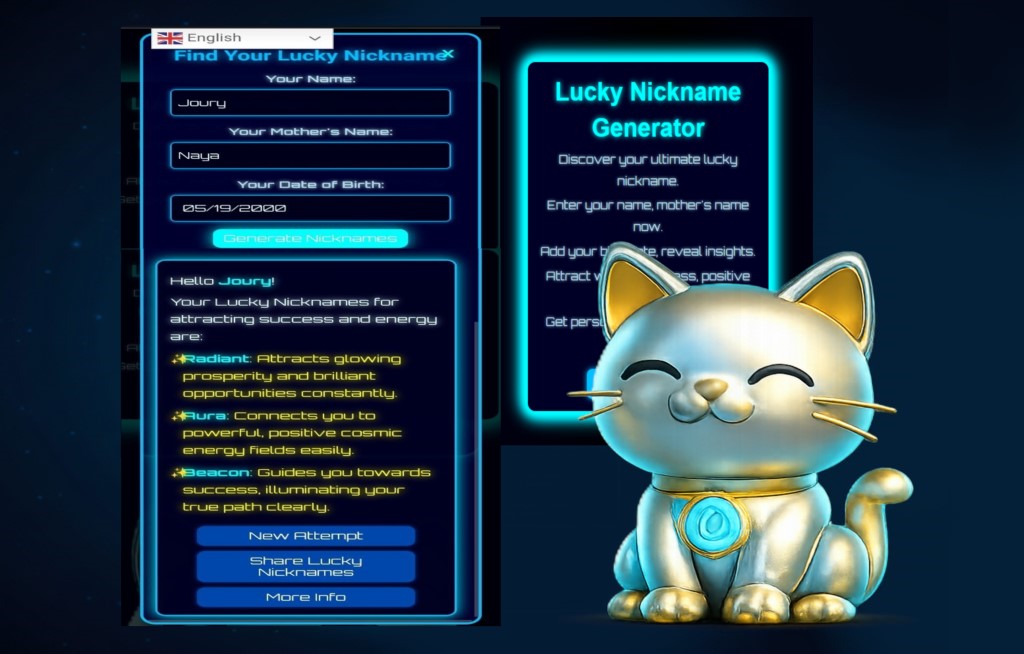 Find Your Lucky Nickname