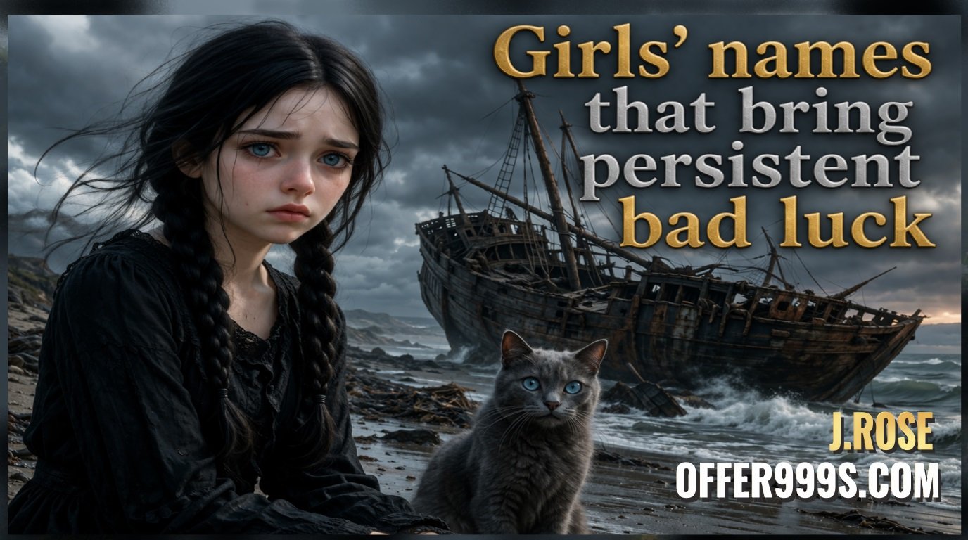Girls' names that bring persistent bad luck